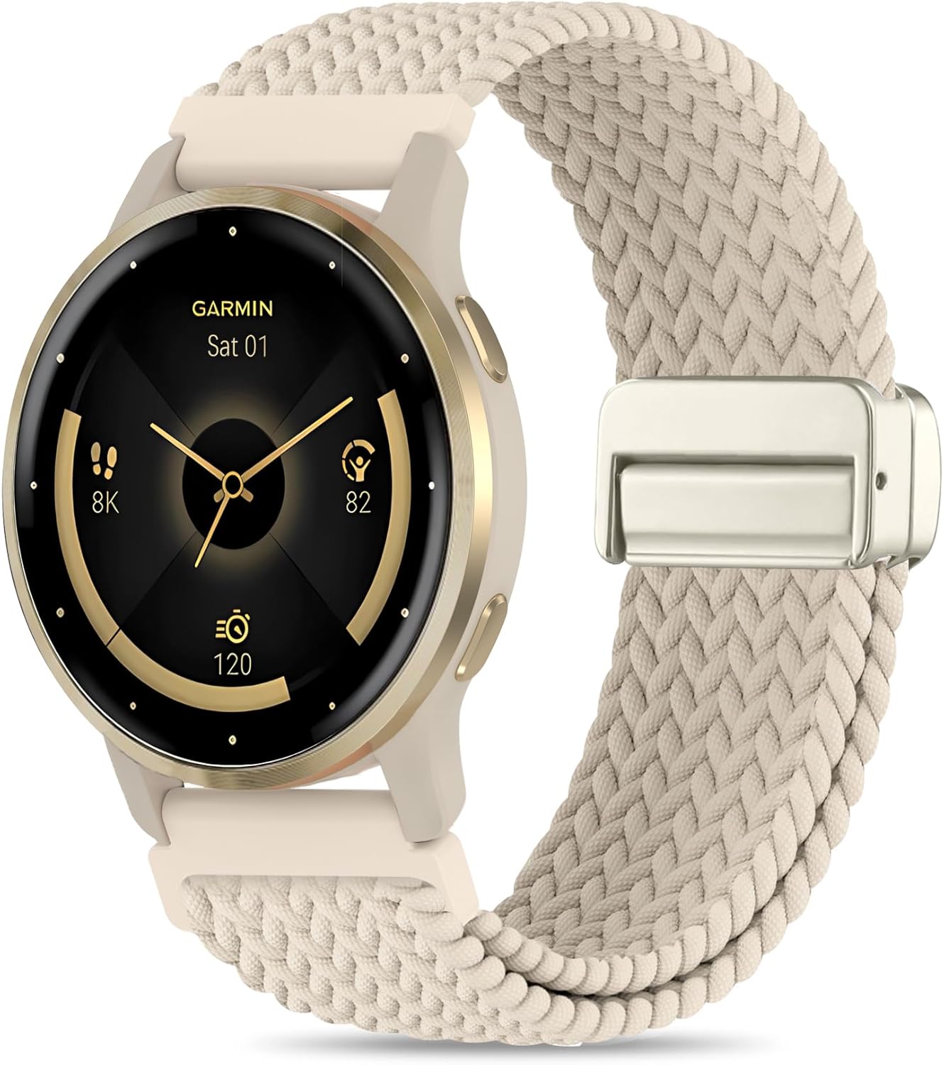 Folavii 18mm Magnetic Nylon Band - Quick Release Fit