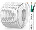 10 Gauge Marine Wire 10/3 Triplex Cable - Durable Waterproof Boat Wire