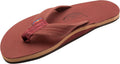 Mens Luxury Nubuck Leather Sandals with Single Layer Arch Support