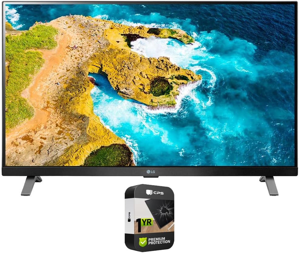 LG 27-Inch Full HD Smart TV + Enhanced Protection Pack