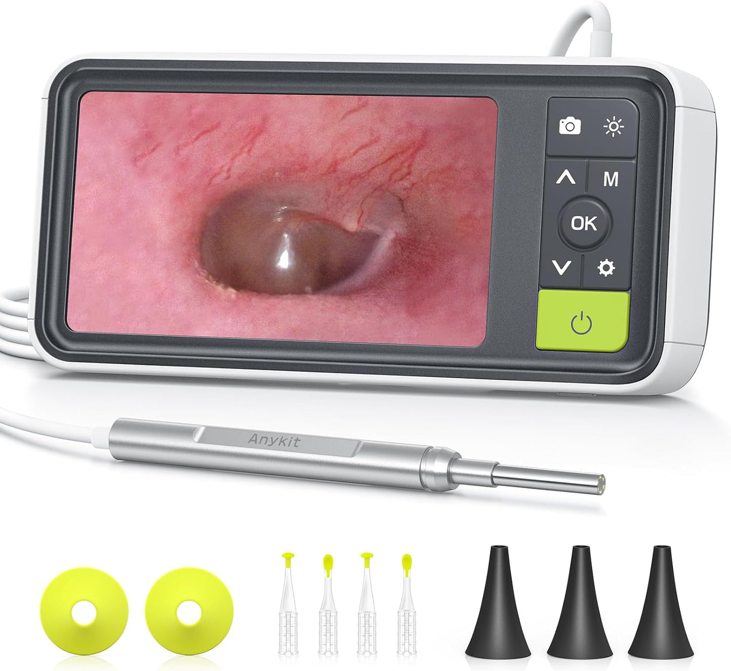 Anykit Digital Otoscope with Gyroscope for Ear Health Monitoring