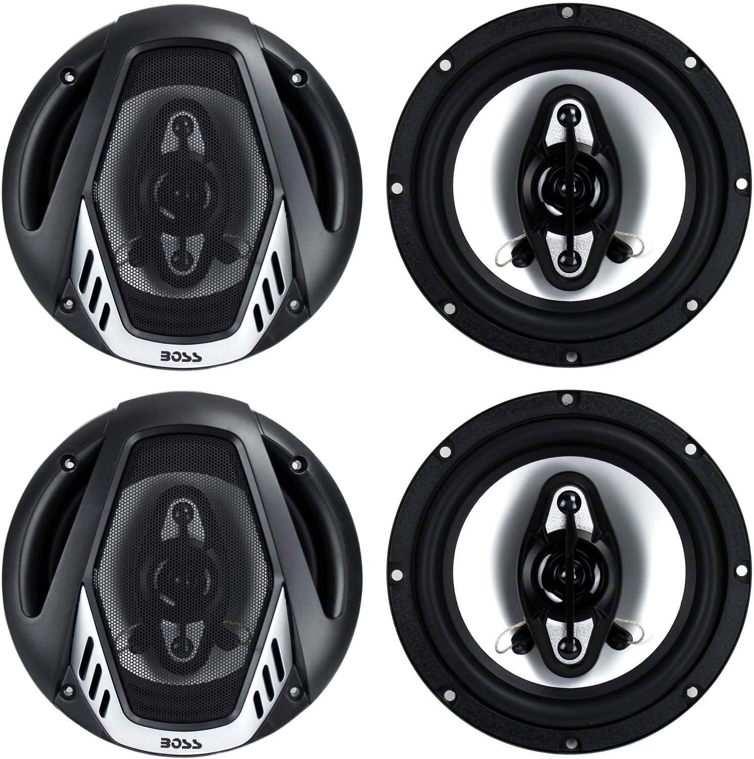 BOSS Audio 6.5 Inch 400 Watt 4 Way Car Audio Speakers Review