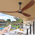 72 in Ceiling Fan No Light - Large Quiet 3-Blade Outdoor Fan