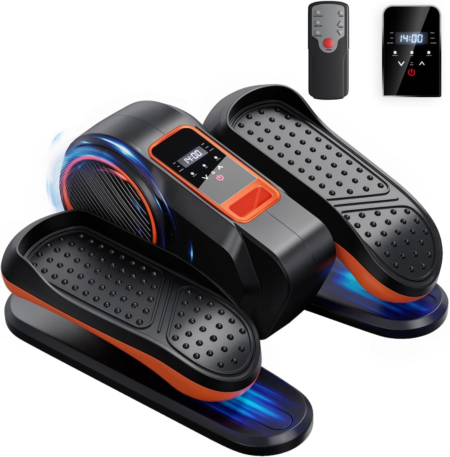 Under Desk Elliptical Machine for Home Workout with Remote Control