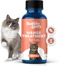 Mange Support for Cats Natural Ear Mite & Itchy Skin Relief - Fast