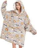Mewkou Oversized Sherpa Hoodie: Cozy Cat Comfort