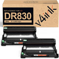 v4ink DR830 Drum Unit Replacement for Brother Printers - Reliable
