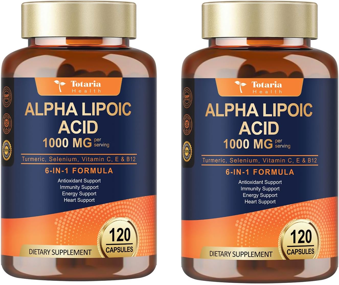 Alpha Lipoic Acid 1000mg Capsules for Nerve Health Support