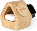 Bamboo Wireless Charging Station 3-in-1 Charger Stand - MagSafe Ready