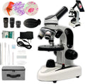 Monocular Compound Microscope 40X-2000X - Home Study Microscope