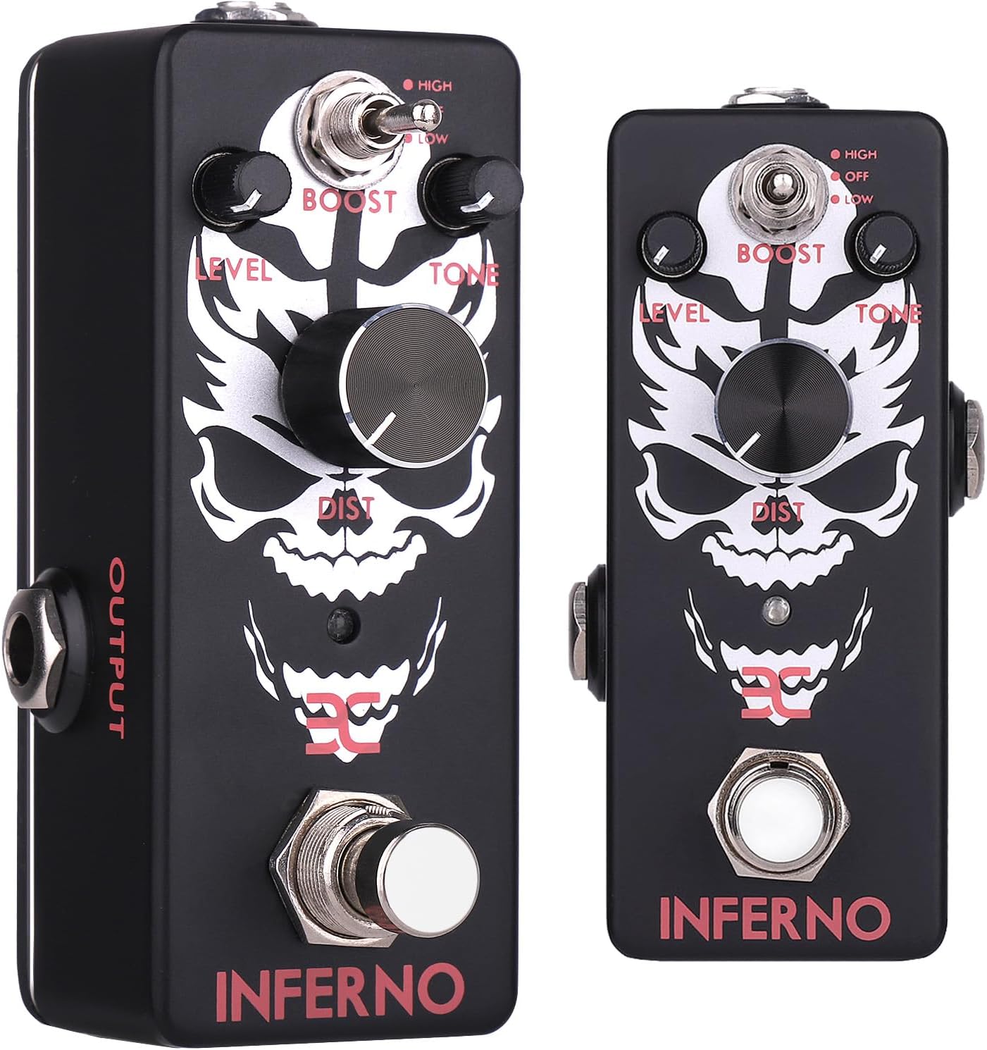 EX Inferno Death Metal Distortion Guitar Pedal for Extreme Tones