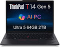 Lenovo ThinkPad T14 Gen 5 Business Laptop - Powerful AI Productivity