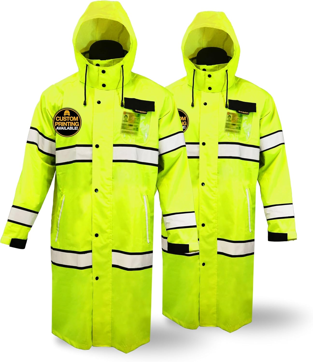 TORRENT High Vis Rain Jacket - ANSI Compliant Safety Gear