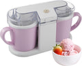 2QT Ice Cream Maker - Homemade Delights in Pink!