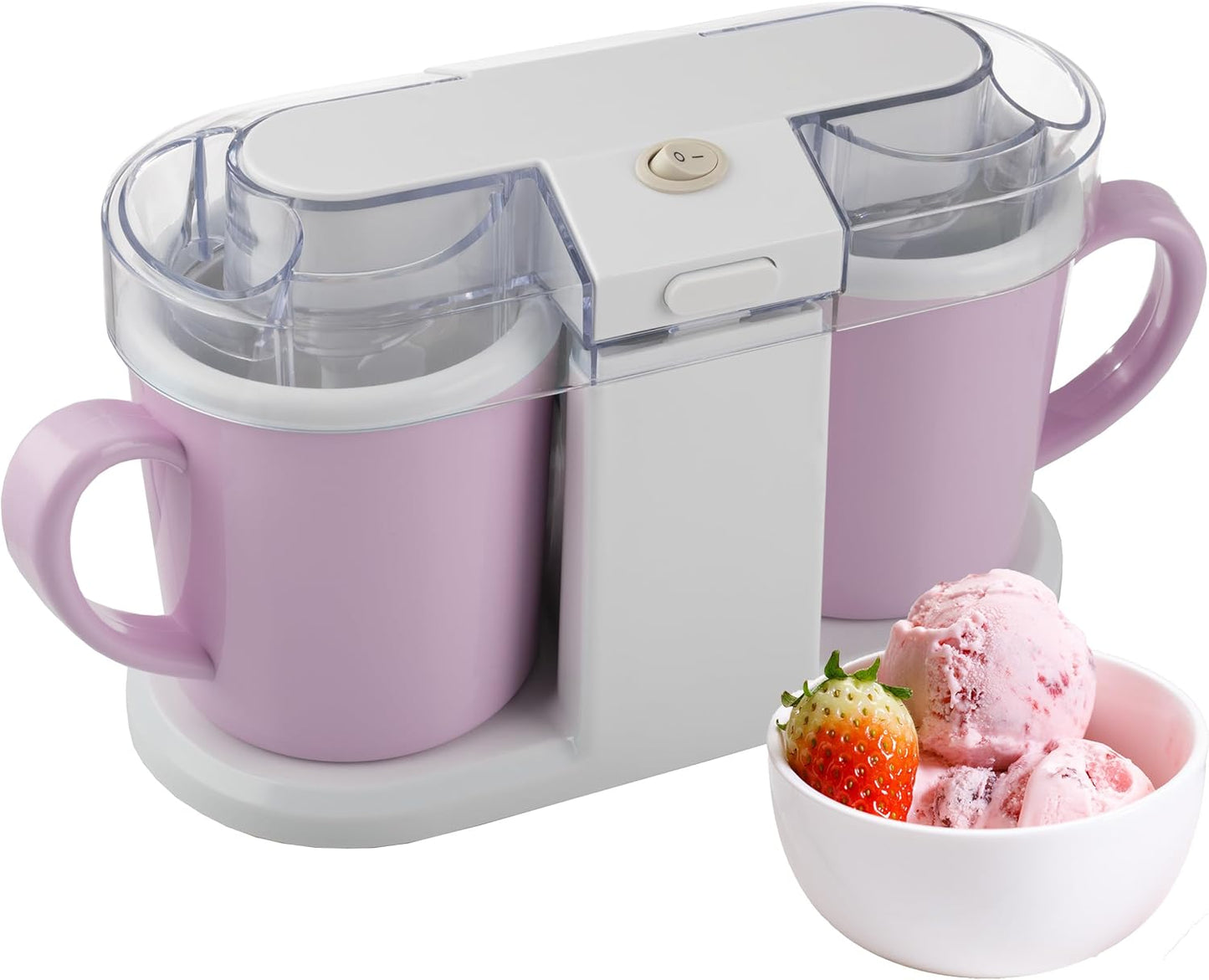 2QT Ice Cream Maker - Homemade Delights in Pink!