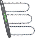 14 Inch Chainsaw Bar and Chain Combo - 3 Chains + Bar for Light Duty