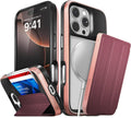 vCommuteX iPhone 16 Pro Wallet Case - MagSafe Detachable Protection
