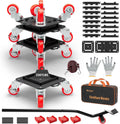 MYUEA Furniture Dolly 5 Wheels Heavy Duty for Moving