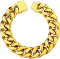 Stainless Steel Cuban Link Bracelet for Men - Durable Everyday Wear