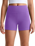CRZ YOGA Girls Butterluxe Athletic Biker Shorts - Soft High Waist