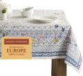 Rectangle Cotton Tablecloth 54 x 72 in - Faience European Design