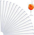 3.54 in Prism Picks Clear Triangular Plastic Cocktail Picks - Bulk