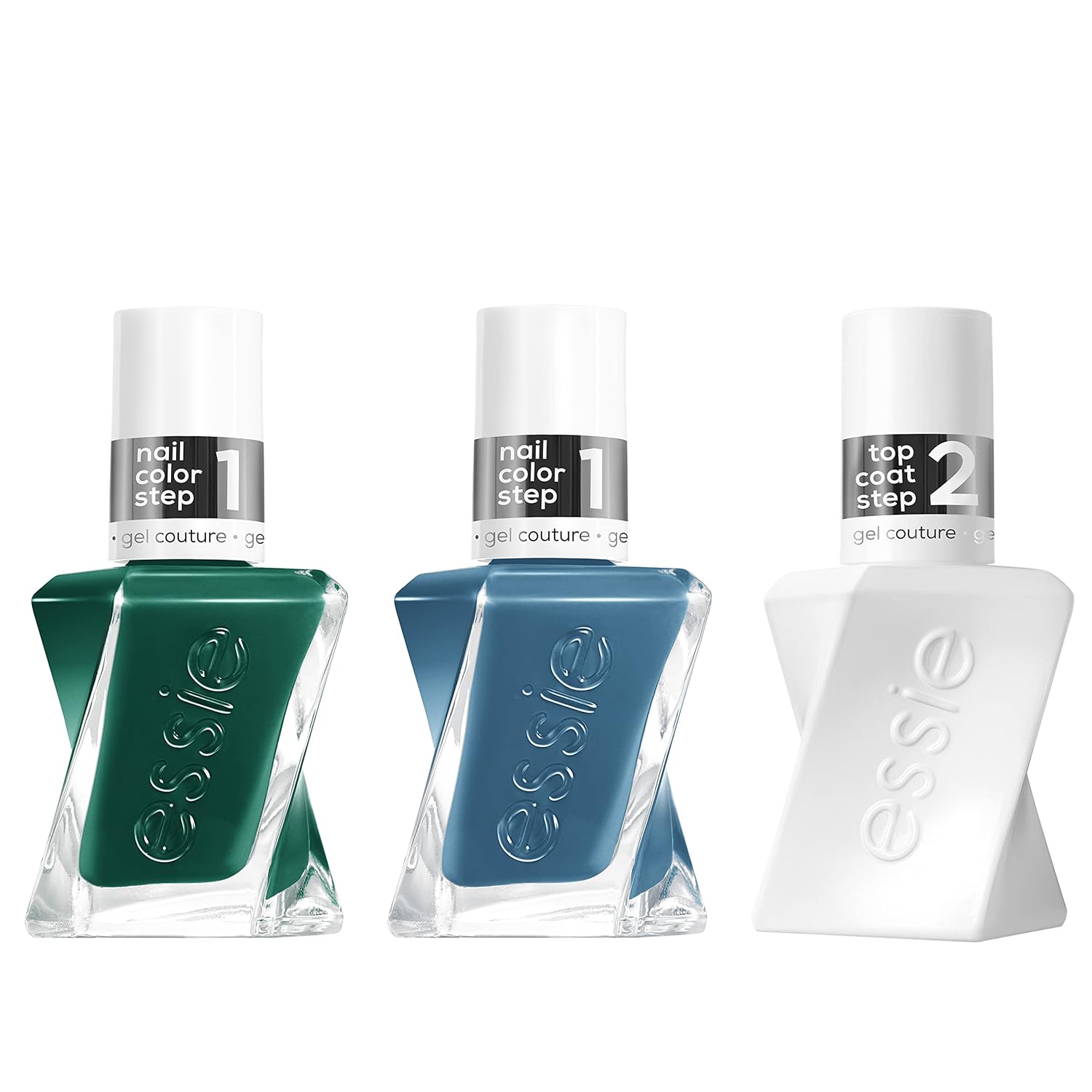 Essie Nail Polish Set for Edgy Rock Designs with Gel-like Finish