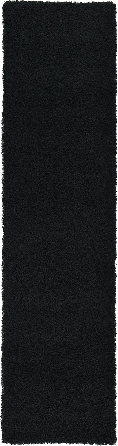 Unique Loom Solid Shag Collection Area Rug for Comfort & Style