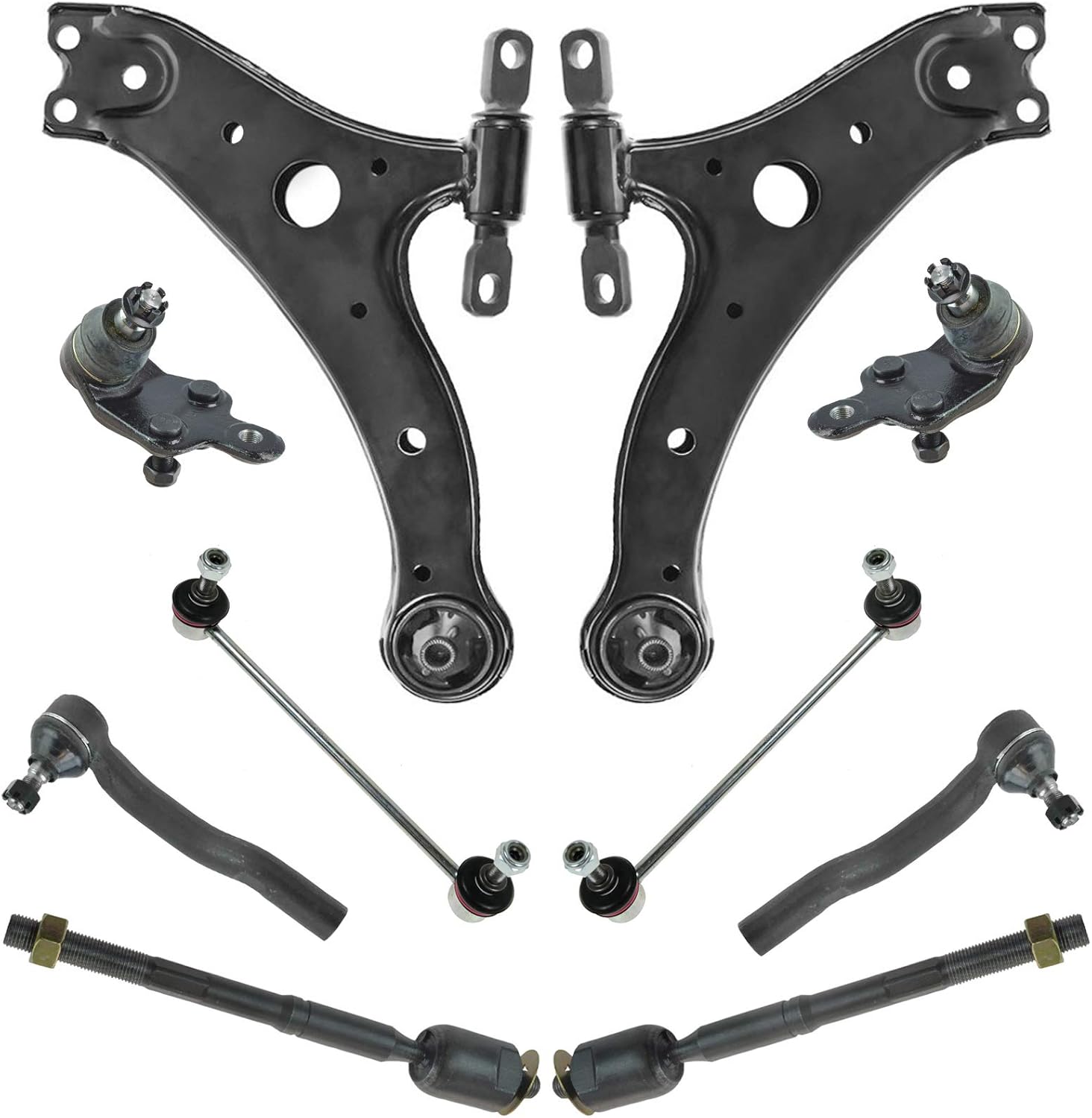 TRQ Front Steering & Suspension Kit for Lexus ES350 & Toyota Camry