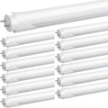 JESLED T8 4FT LED Tube Light Bulbs for Bright Garage Lighting