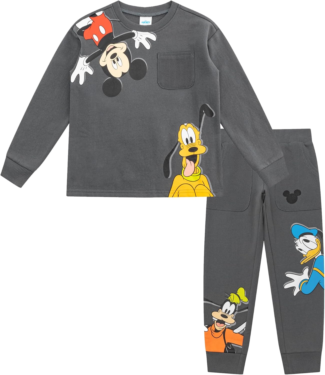 Mickey Mouse Boys Fleece Set - Cozy Disney Outfit!