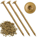 200 Pcs Lag Screws #14 x 5 in Structural Wood Screws - Heavy Duty
