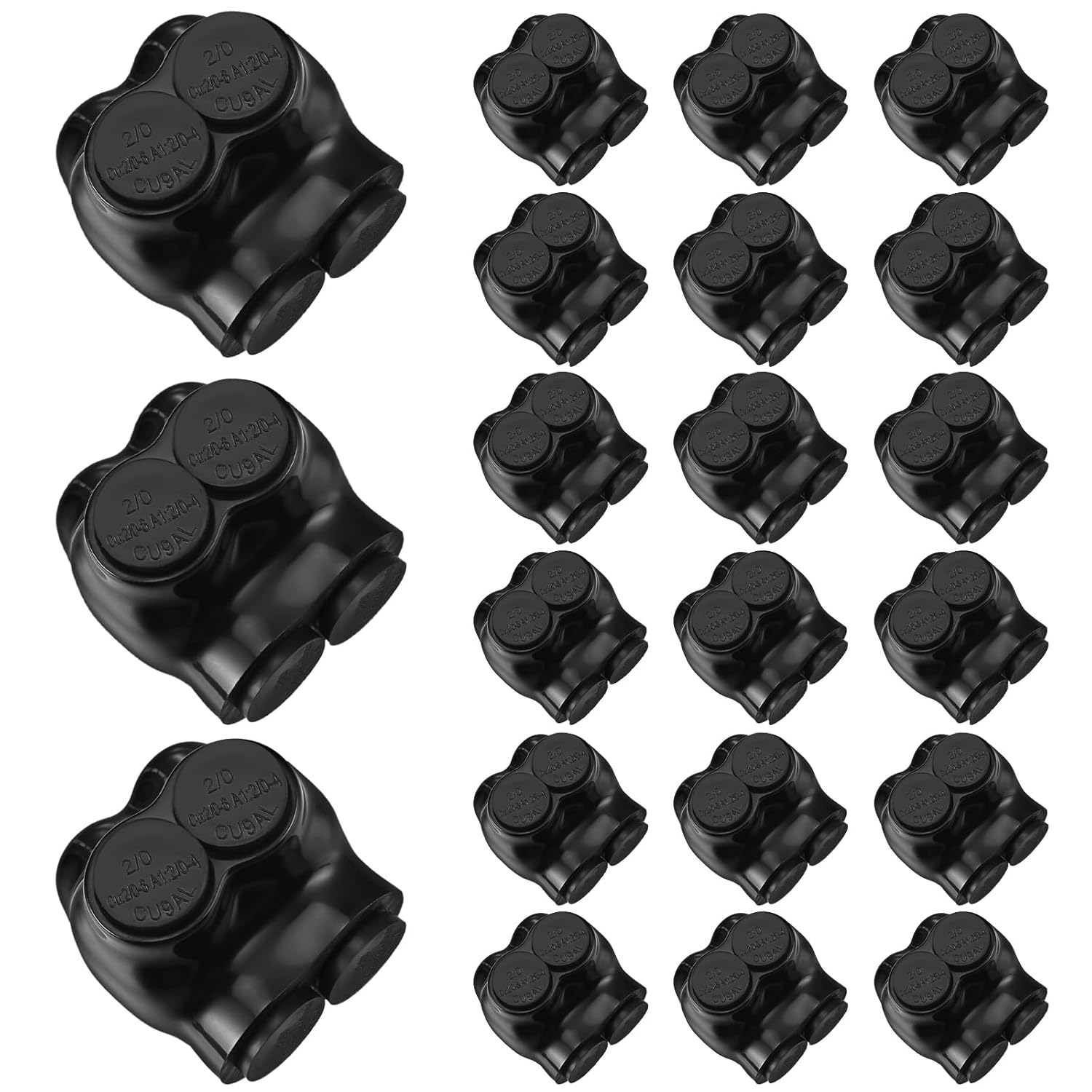 Insulated Multi Cable Connectors for Efficient Electrical Splicing