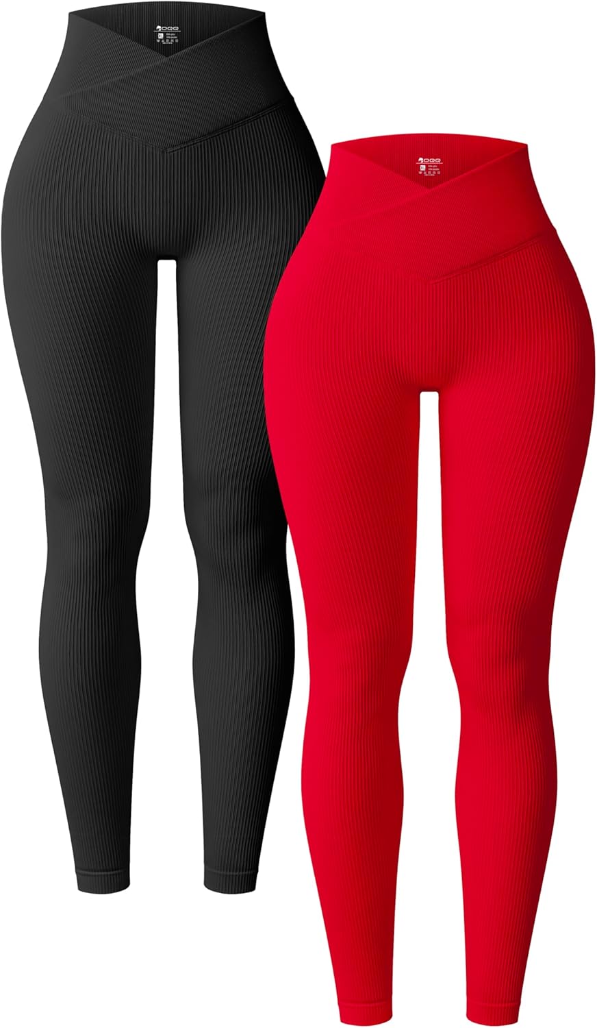 OQQ Women's 2 Piece Yoga Leggings for Comfort and Style