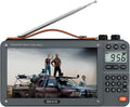720P 7in Screen AM FM Movie Video Radio with Bluetooth - Portable