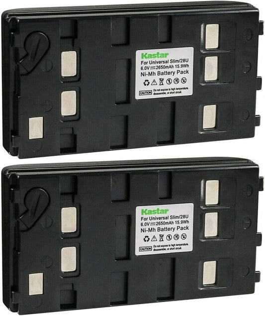 Kastar 2-Pack Battery Replacement for Memorex Camcorders