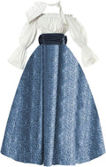Women's Victorian Pioneer Costume Dress - Floral Prairie