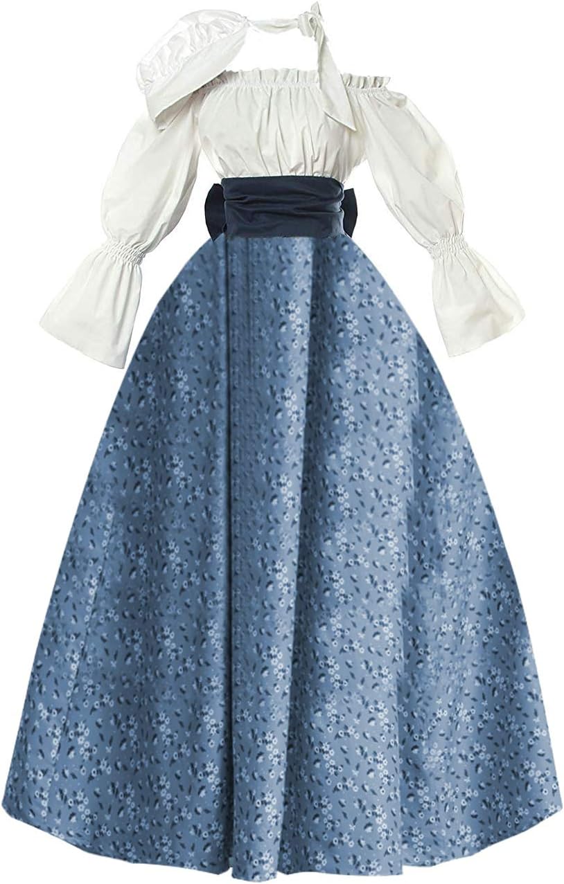 Victorian Pioneer Costume Dress for Civil War and Cosplay Events