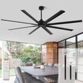 96 in Industrial Ceiling Fan with 8 Reversible Blades - Powerful