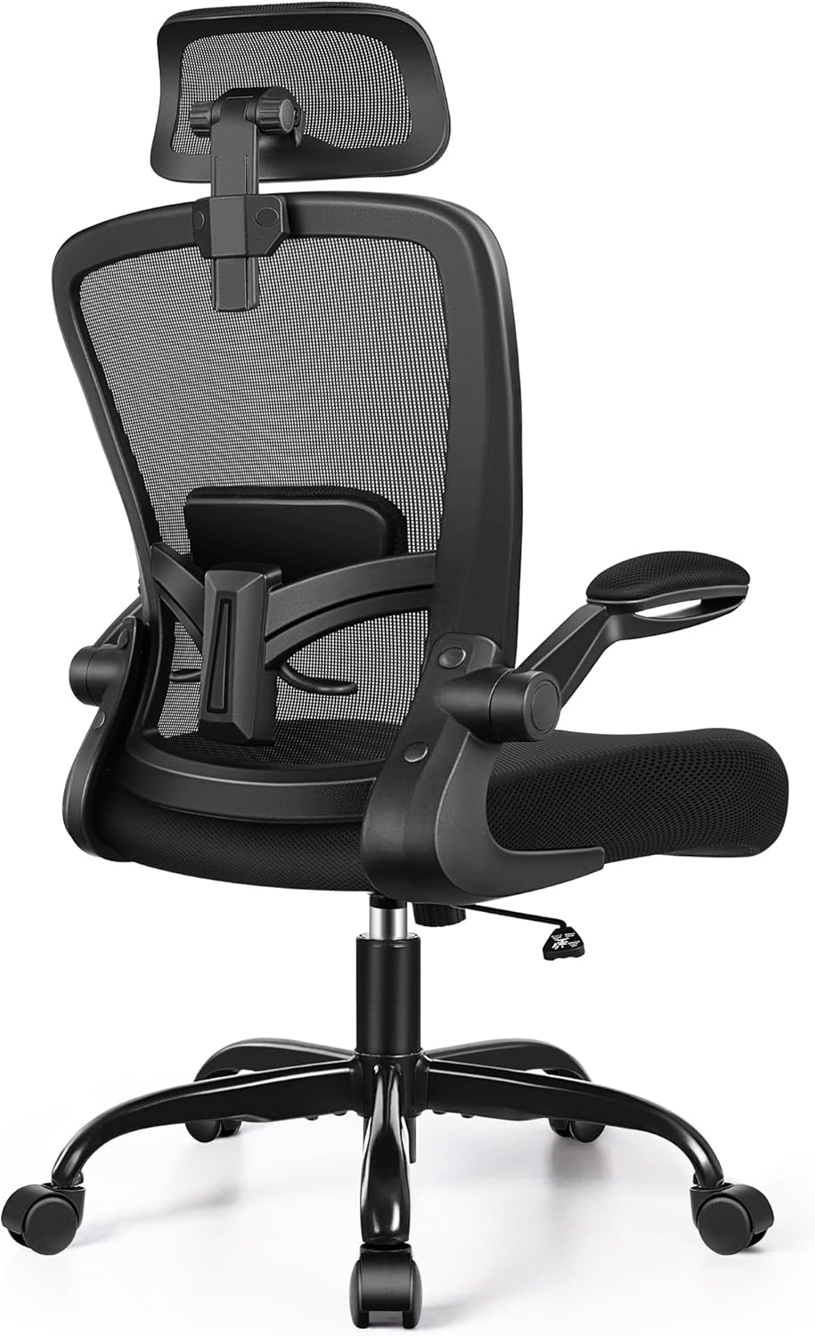 FelixKing Ergonomic Office Chair with Adjustable Lumbar - Black