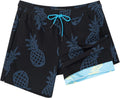 SURF CUZ Mens Swim Trunks with Compression Liner - Quick Dry 5 in you
