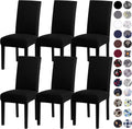 Sufdari Dining Chair Covers Stretch Slipcovers - Set of 6