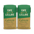 Cafe La Llave Whole Bean Espresso Coffee 32 oz (Pack of 2) - Rich