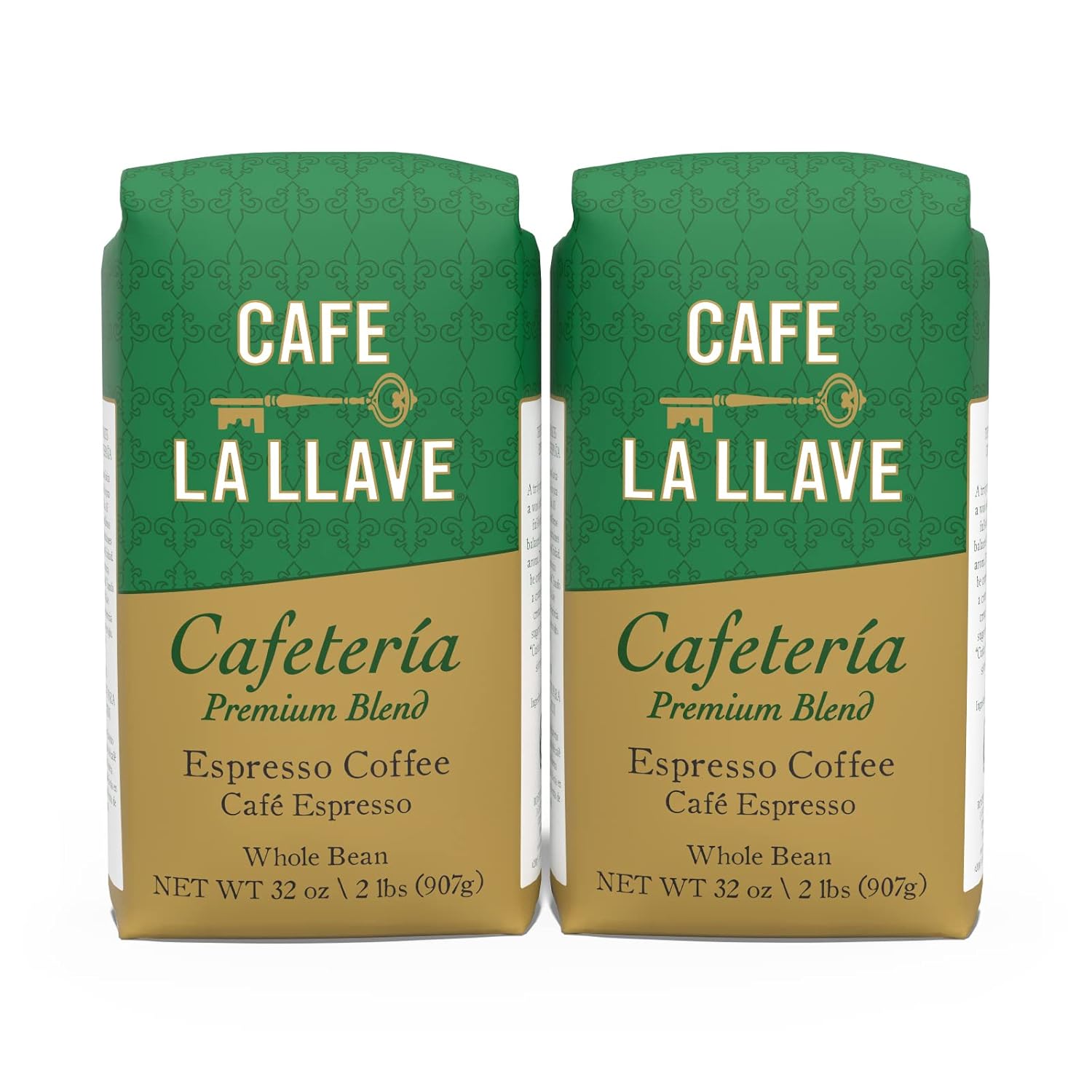 Cafe La Llave Premium Espresso Beans - Rich Cuban Blend
