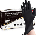 Schneider Nitrile Exam Gloves - Black, 5 Mil Thick, Latex Free