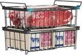 Freezer Organizer Bins Fit 10 to 20 Cu Ft Chest Freezer - 2 Pack