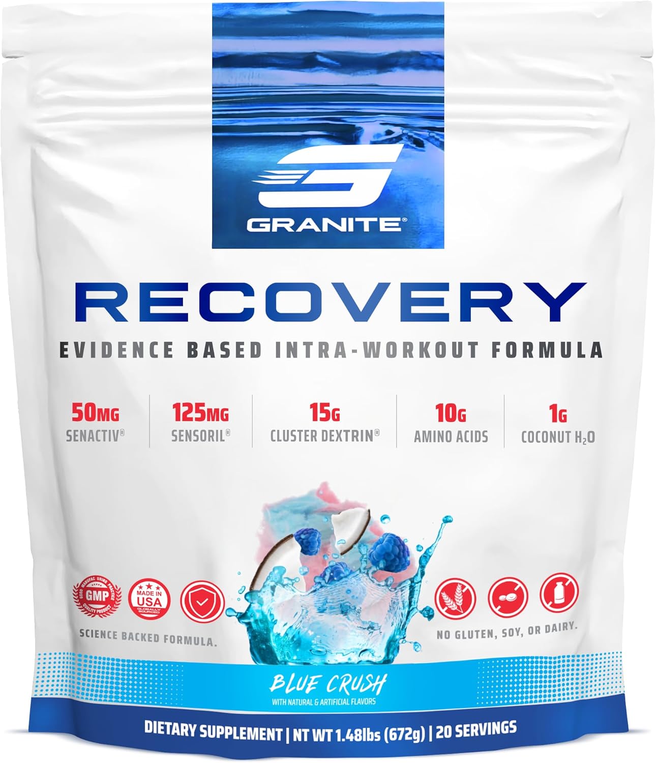 Granite Recovery Intra and Post-Workout Supplement for Gains