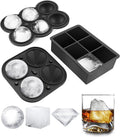 Diamond & Sphere Ice Molds Set by Dclobtop