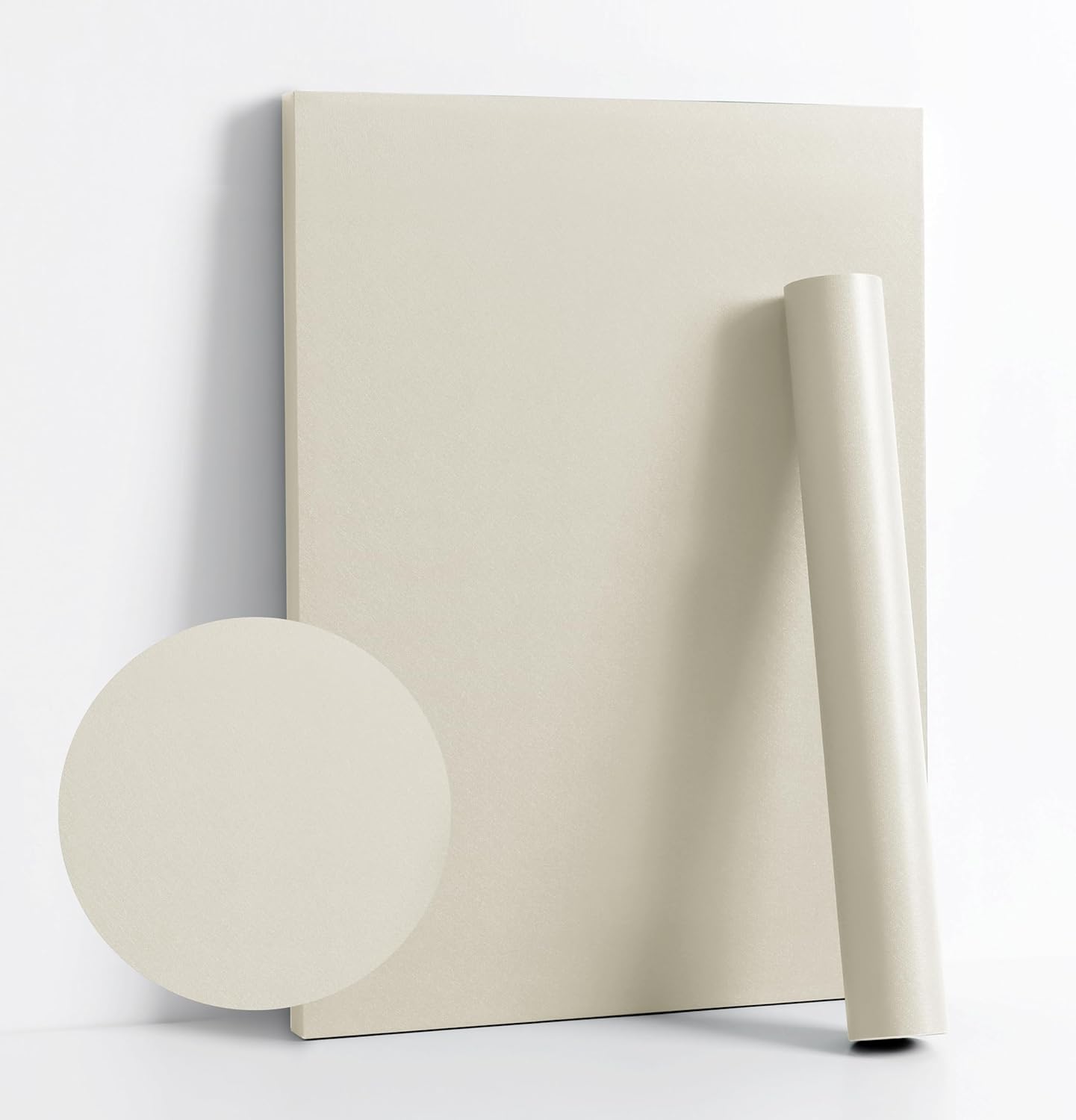Dimoon Cream Skin Peel and Stick Wallpaper for Modern Homes
