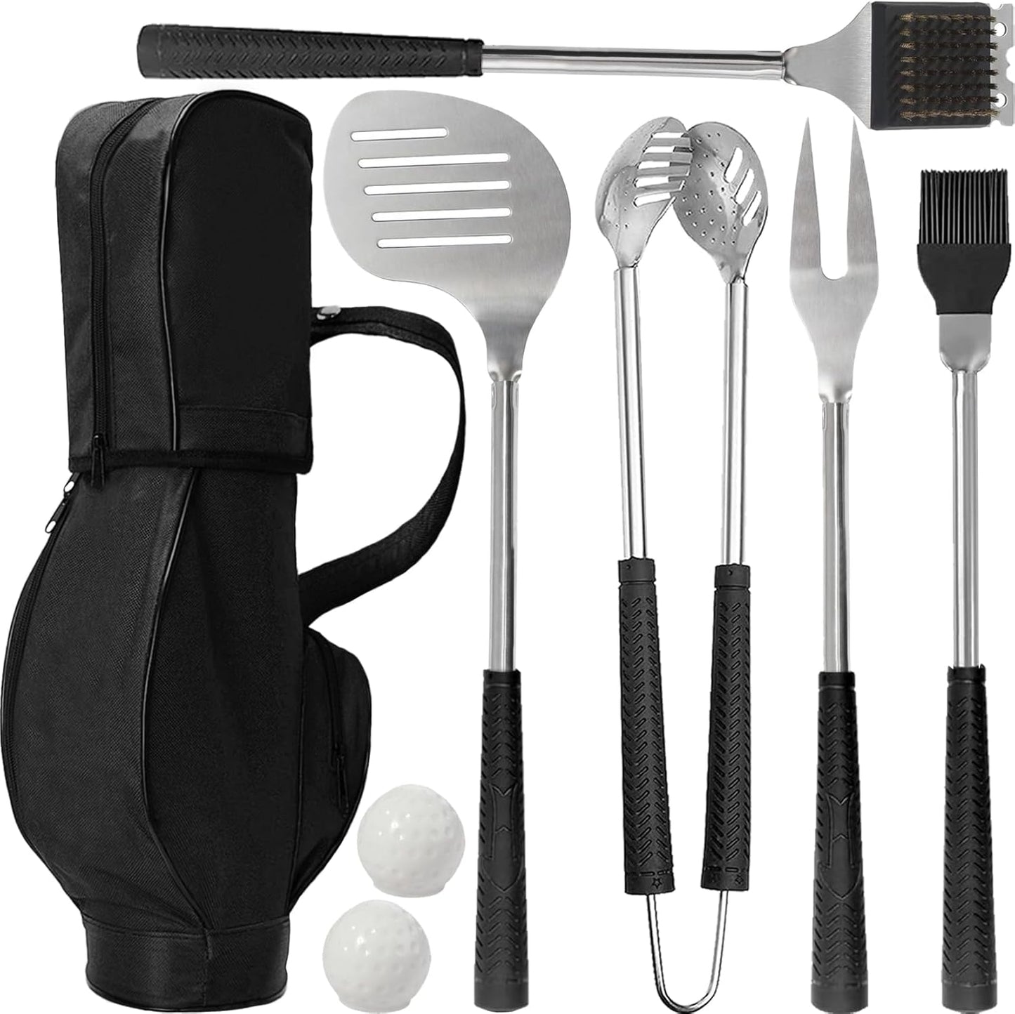 Golf BBQ Grill Accessories Set - Perfect Gift for Golfers